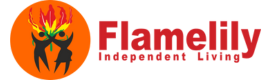 New Flamelily logo resized to header size